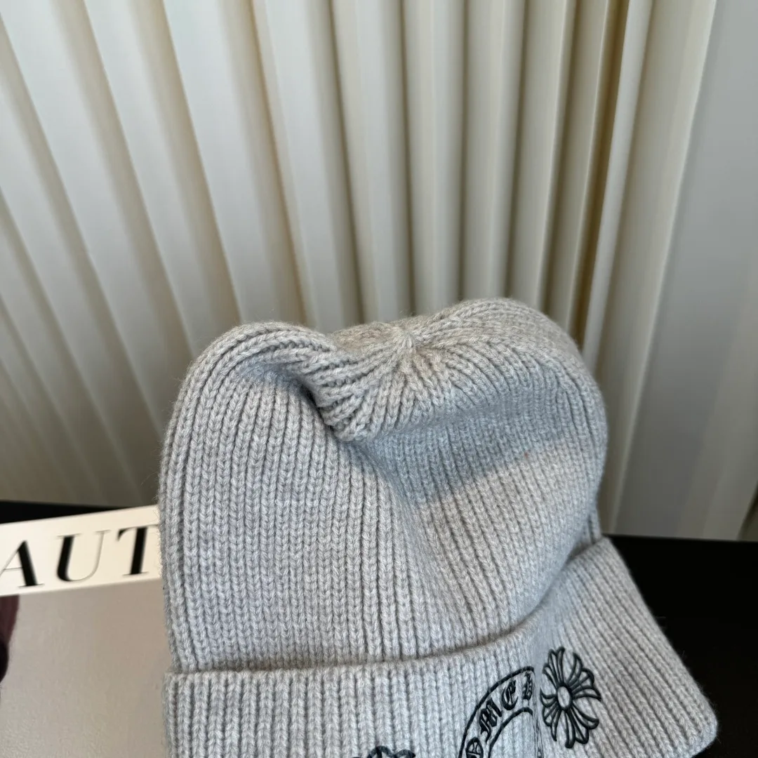 Chrome Hearts Beanie in Grey · view 8
