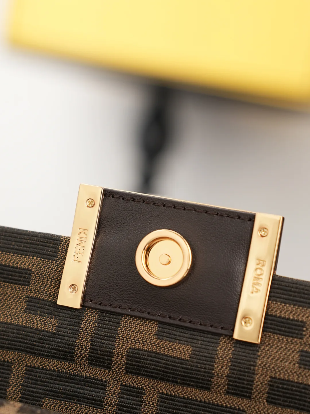 Fendi Baguette Crossbody Bag in Brown · view 7