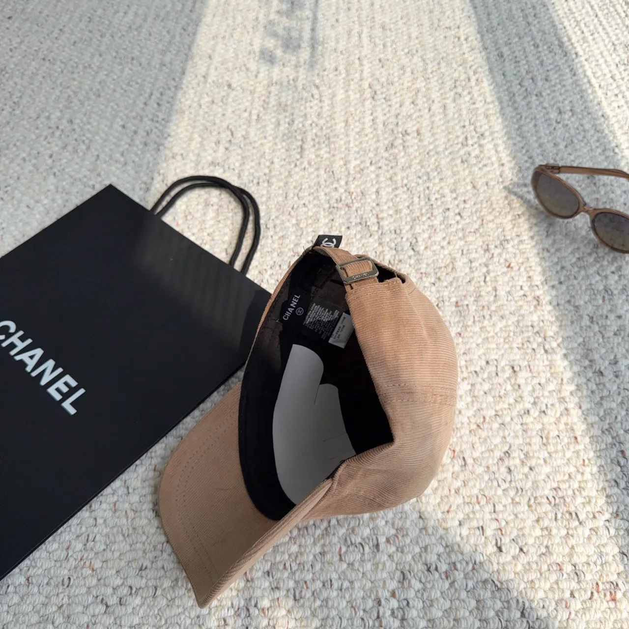 Chanel Baseball Cap in Tan · view 6