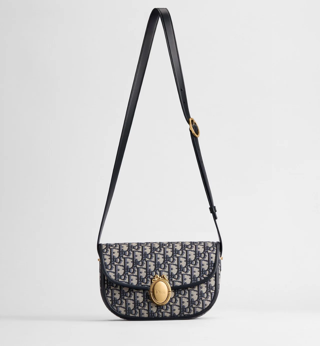 Dior Sheepskin Top-Handle Bag in Blue · view 3