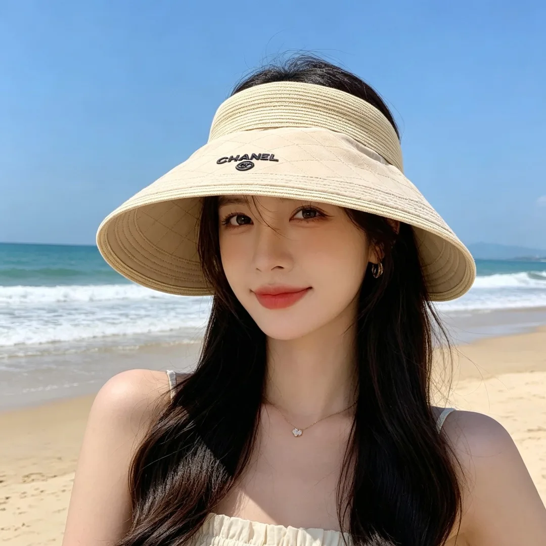 Chanel Visor in Beige · view 2