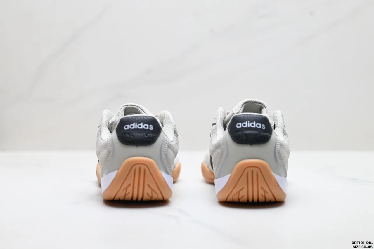 Adidas Striped Sneakers in Grey · view 8