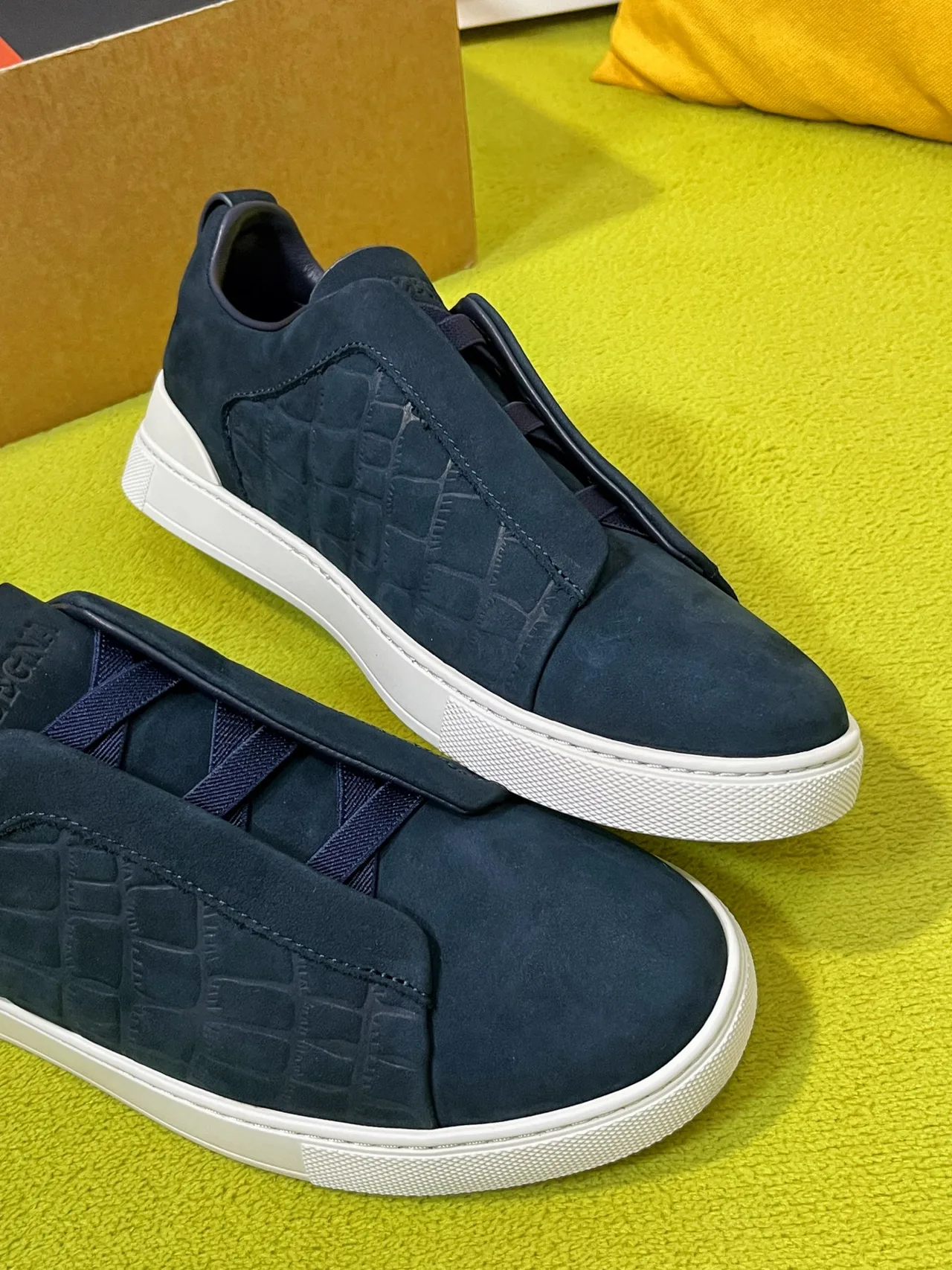 Zegna Sneakers in Blue · view 7