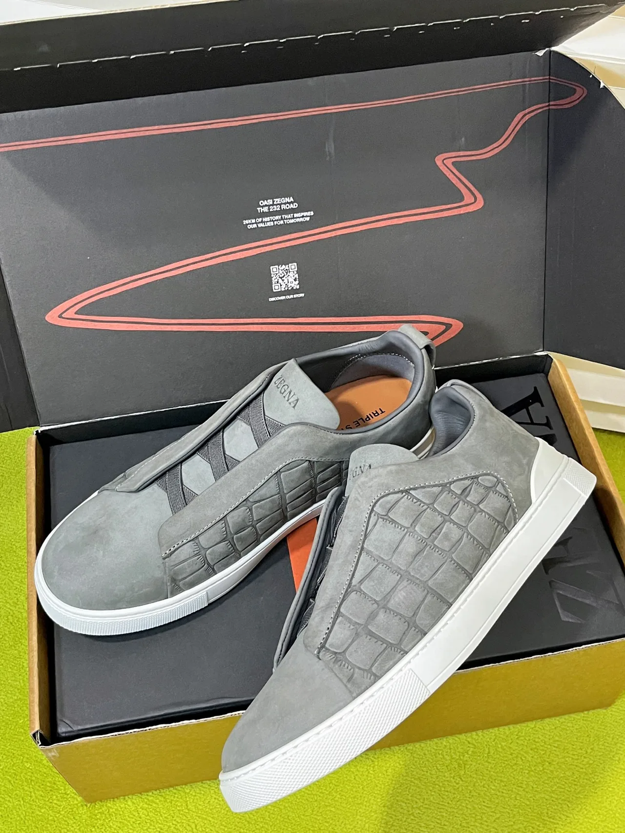 Zegna Sneakers in Grey · view 6