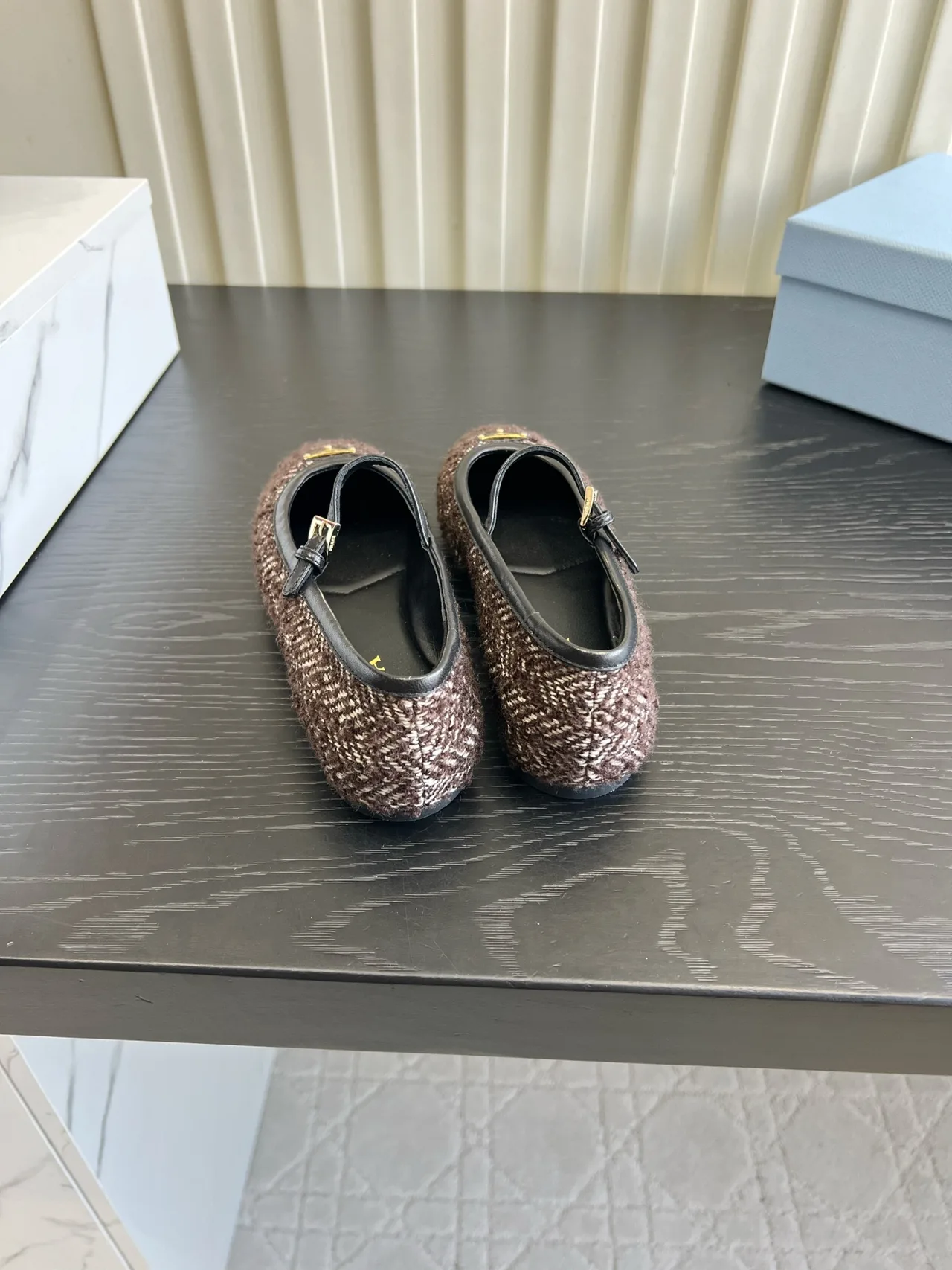 Prada Flats in Brown · view 5