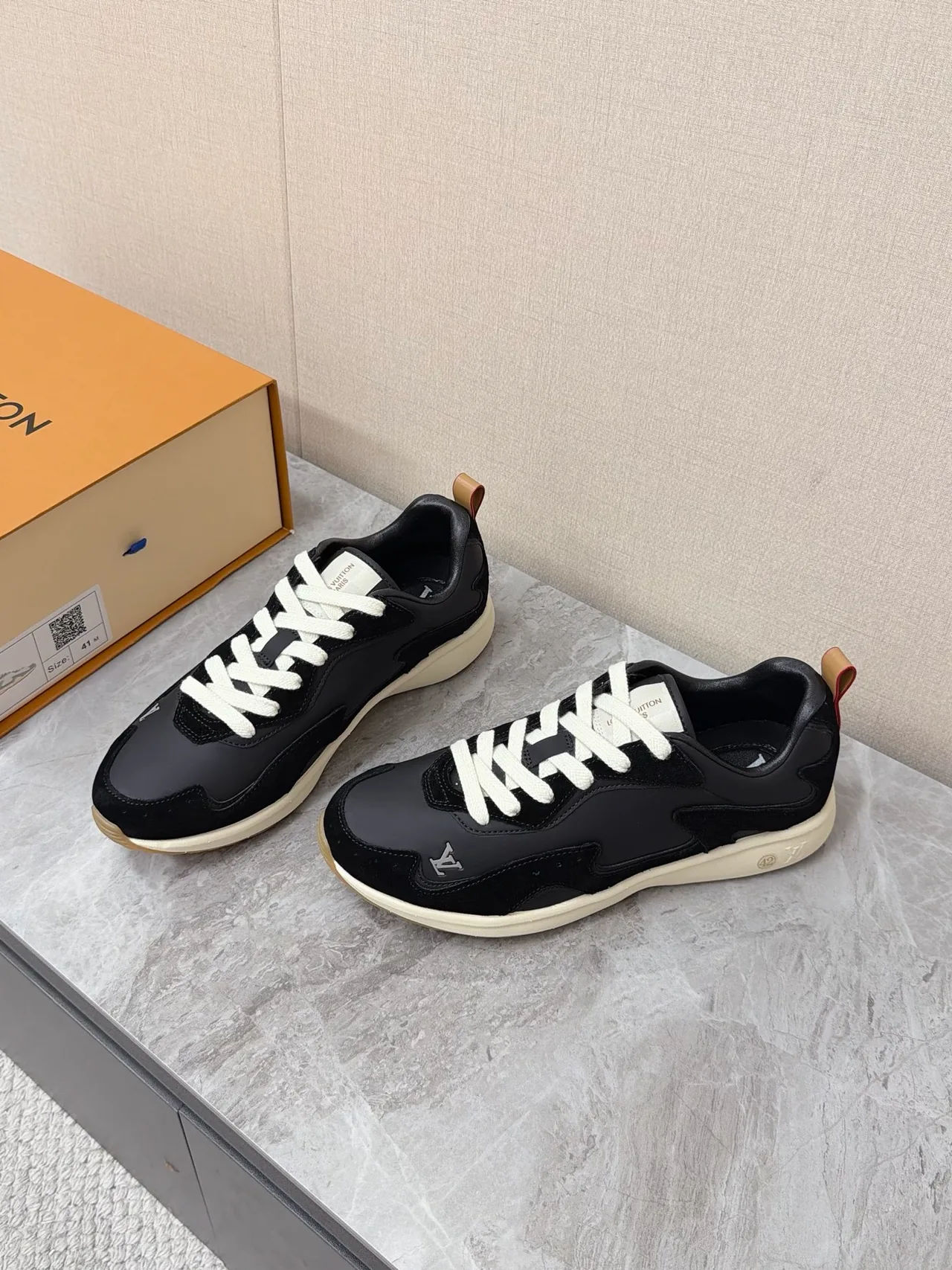 Louis Vuitton Nylon Sneakers in Black · view 2