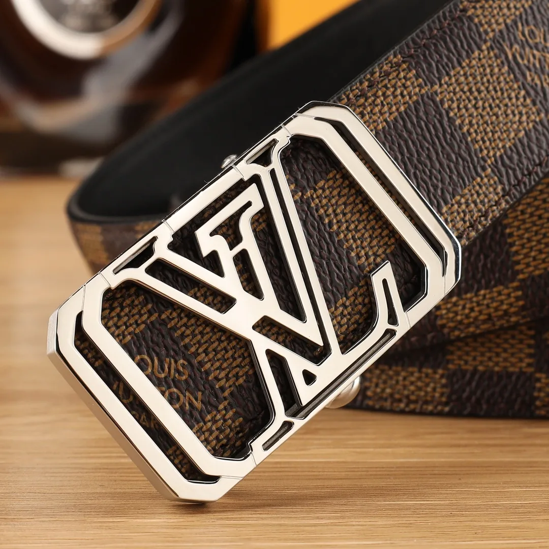 Louis Vuitton Automatic Belt in Brown · view 7