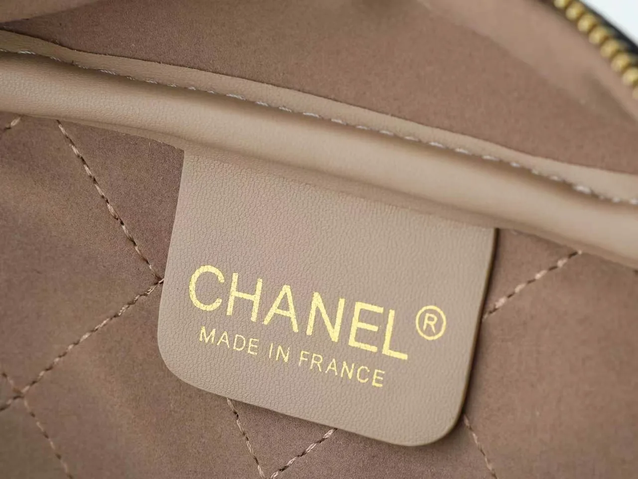 Chanel Quilted Shoulder Bag in Black · view 8