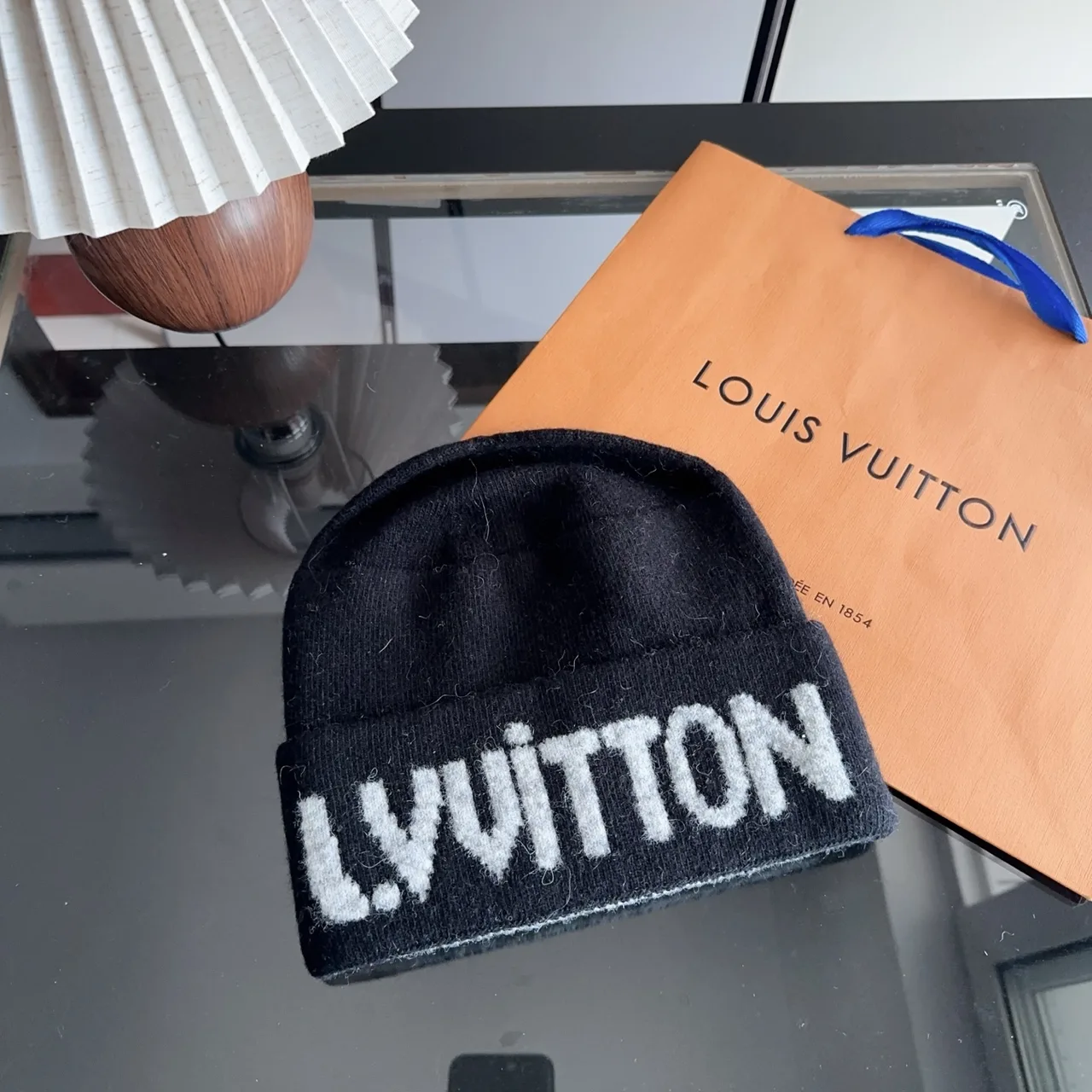 Louis Vuitton Beanie in Black · view 1