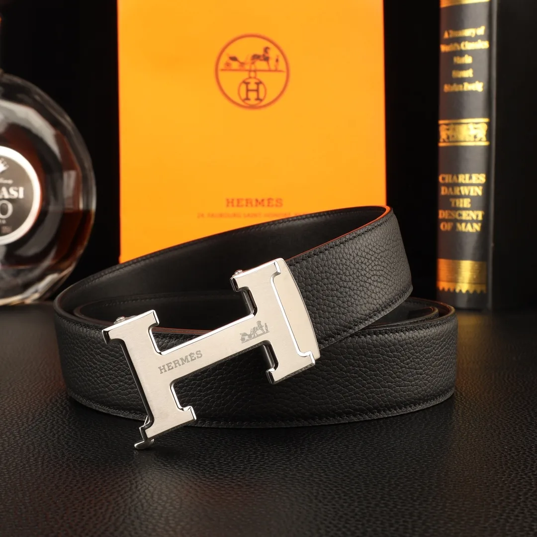 Hermes Belt in Black · view 3