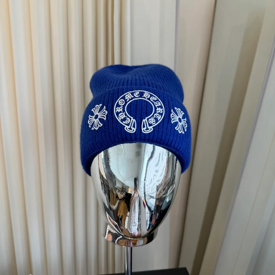 Chrome Hearts Beanie in Blue · view 3