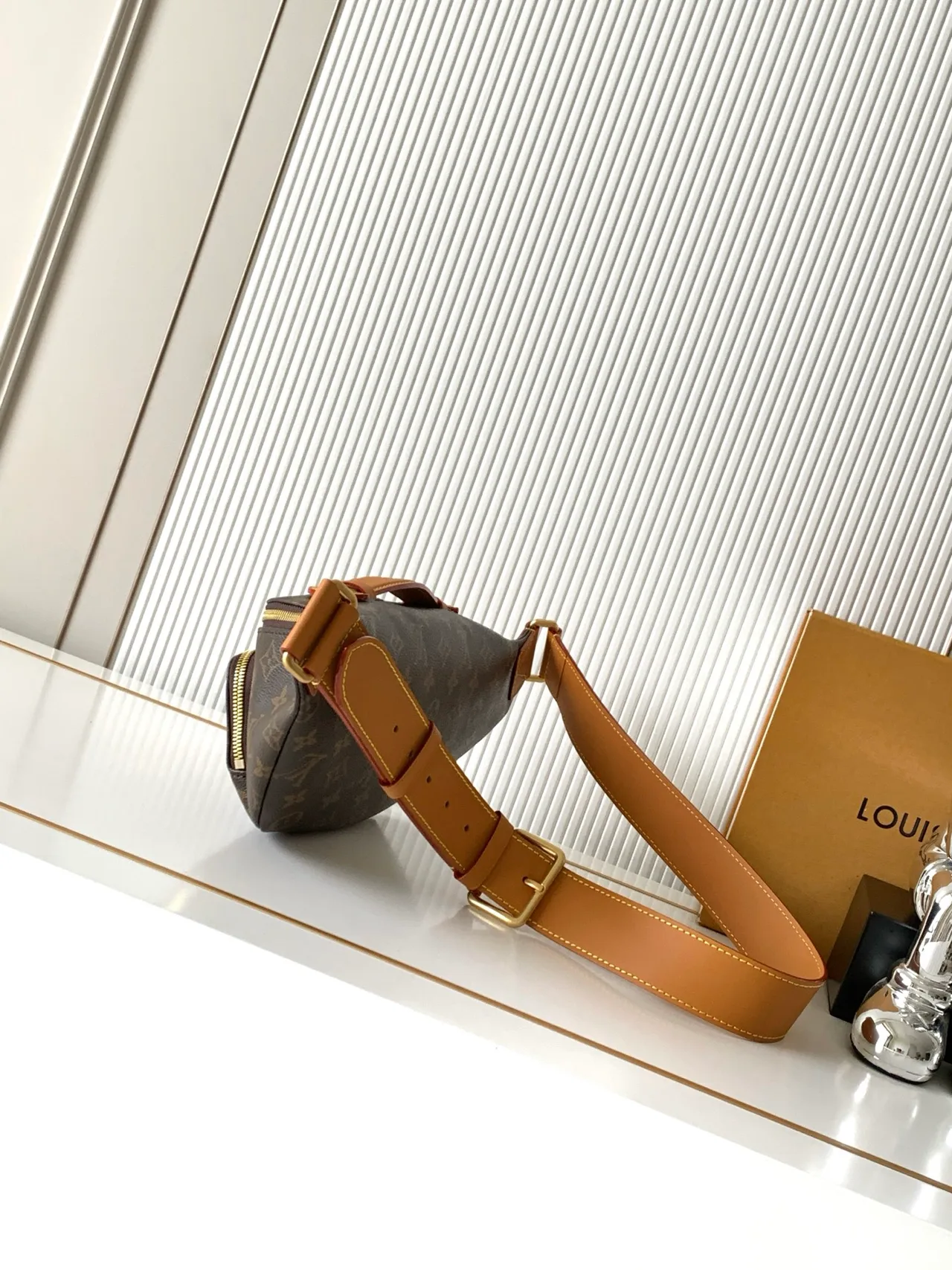 Louis Vuitton Monogram Belt Bag in Brown · view 2