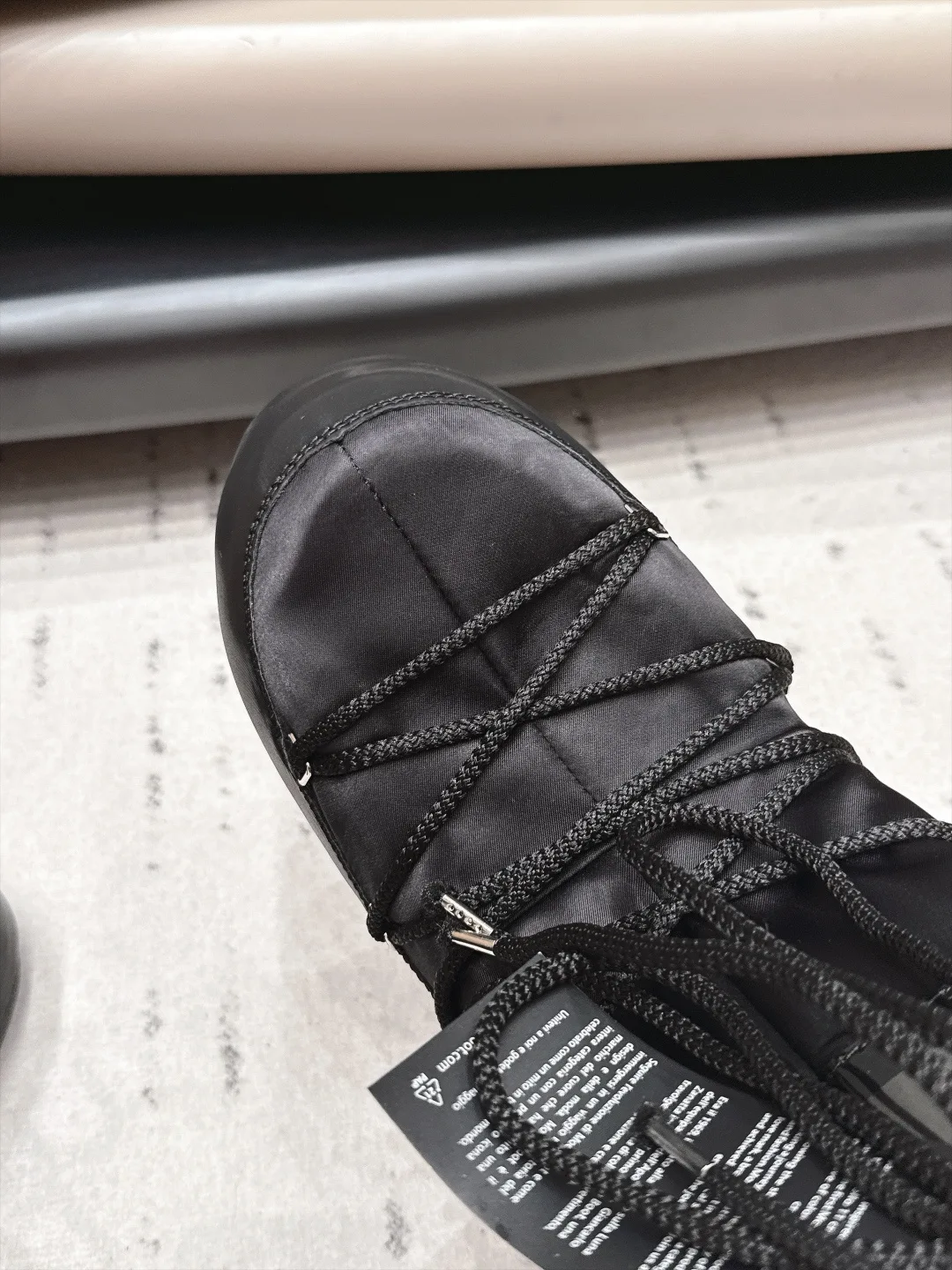 Moon Boot Snow Boots in Black · view 6