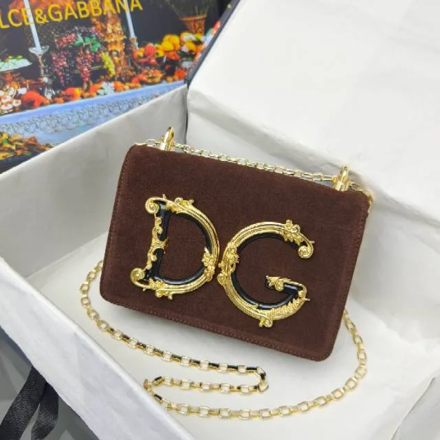 Dolce & Gabbana Cowhide Clutch in Brown · view 1