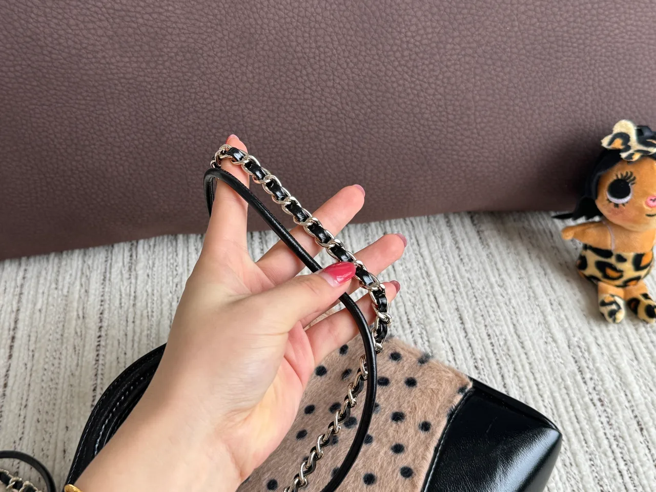 Chanel Top-Handle Bag in Black · view 5