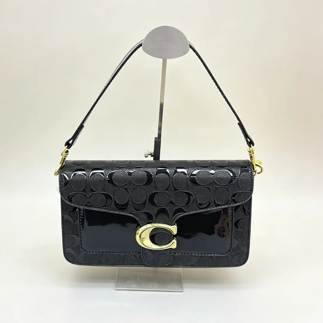 Coach H709 Flap Bag in Green & Red & White & Brown & Black & Beige · view 5