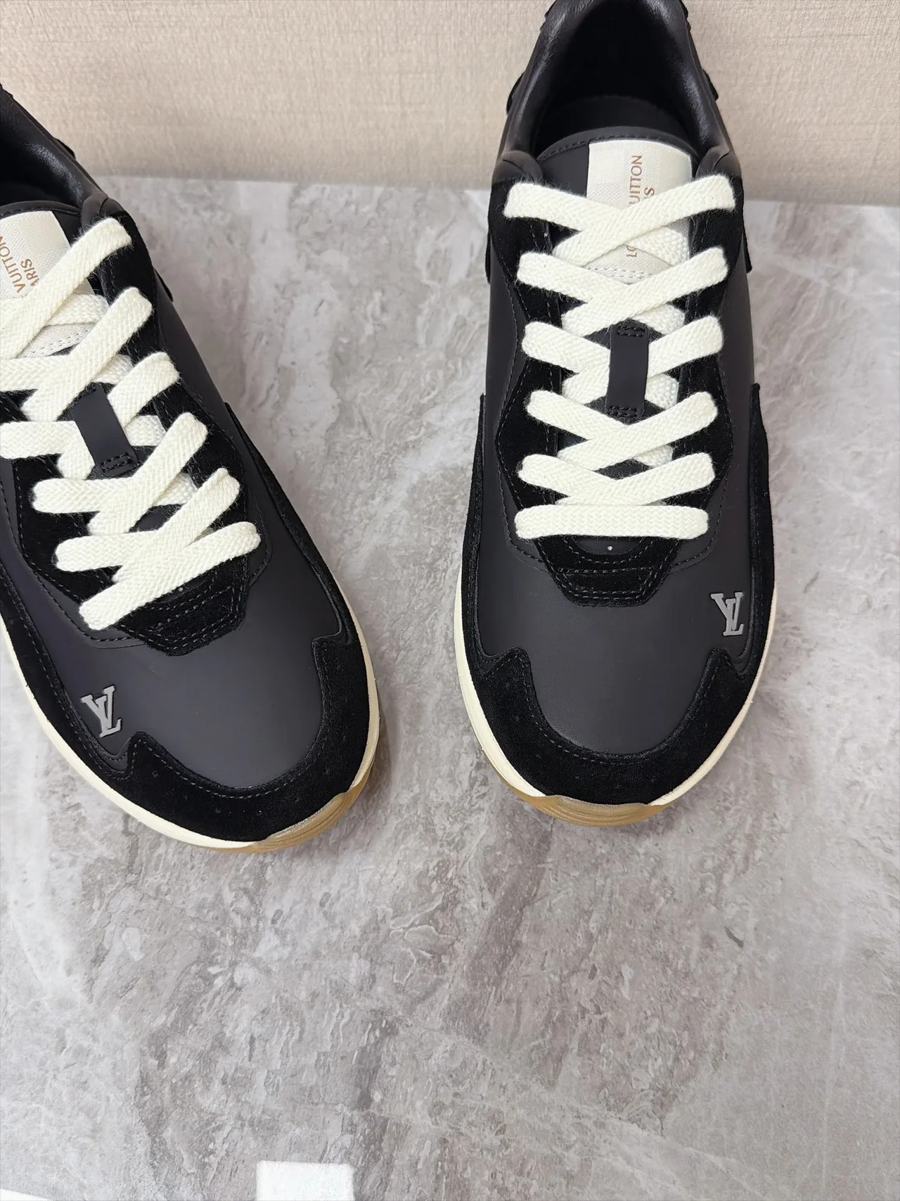 Louis Vuitton Nylon Sneakers in Black · view 6