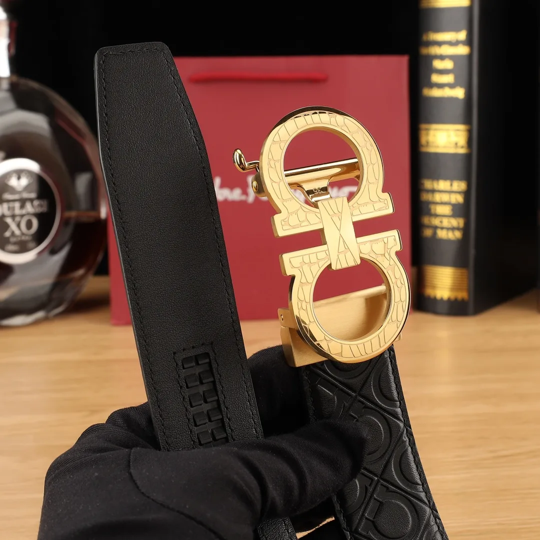 Ferragamo Belt in Black · view 6