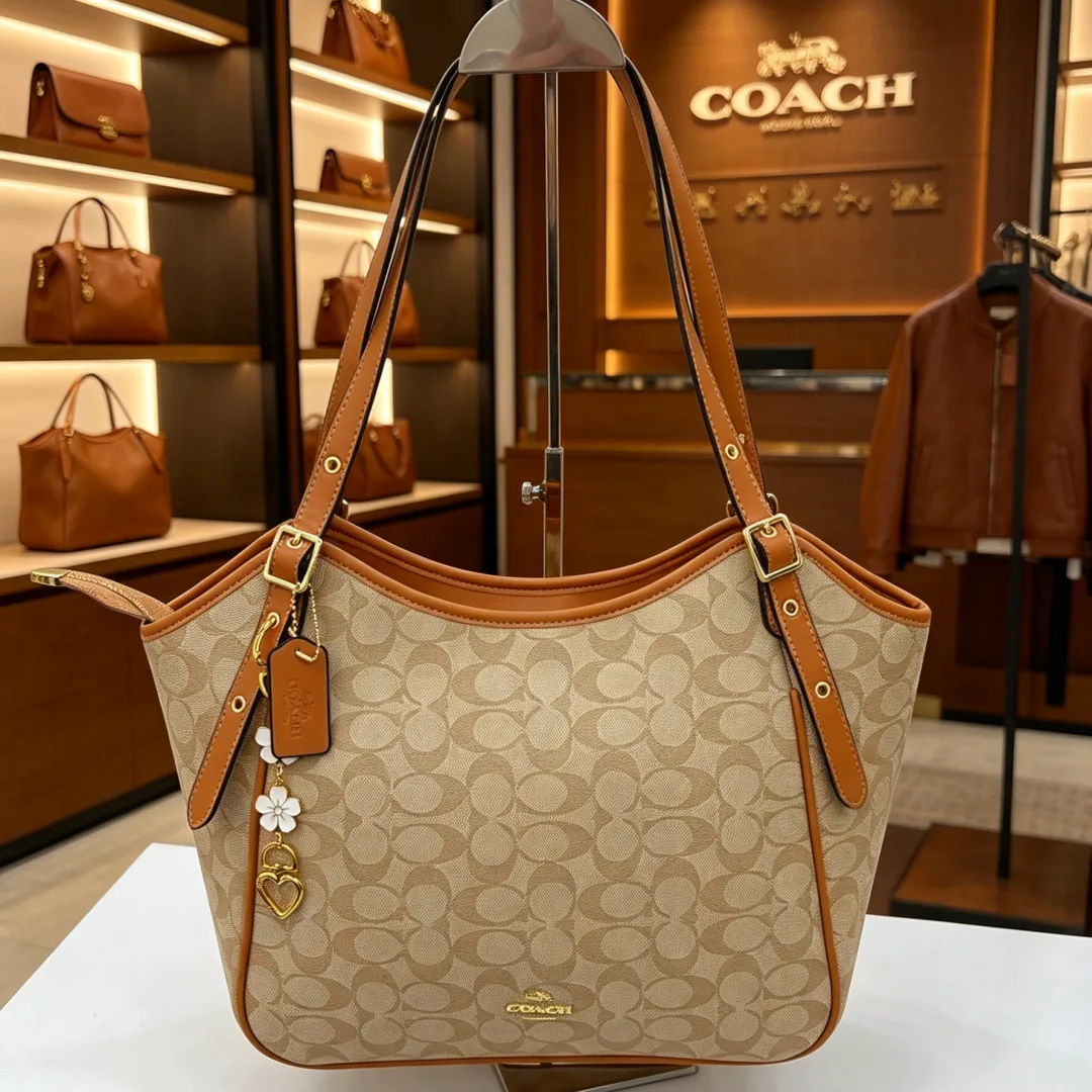 Coach 9080 Hobo Bag in Grey / Beige / Brown / Black / Blue · view 2
