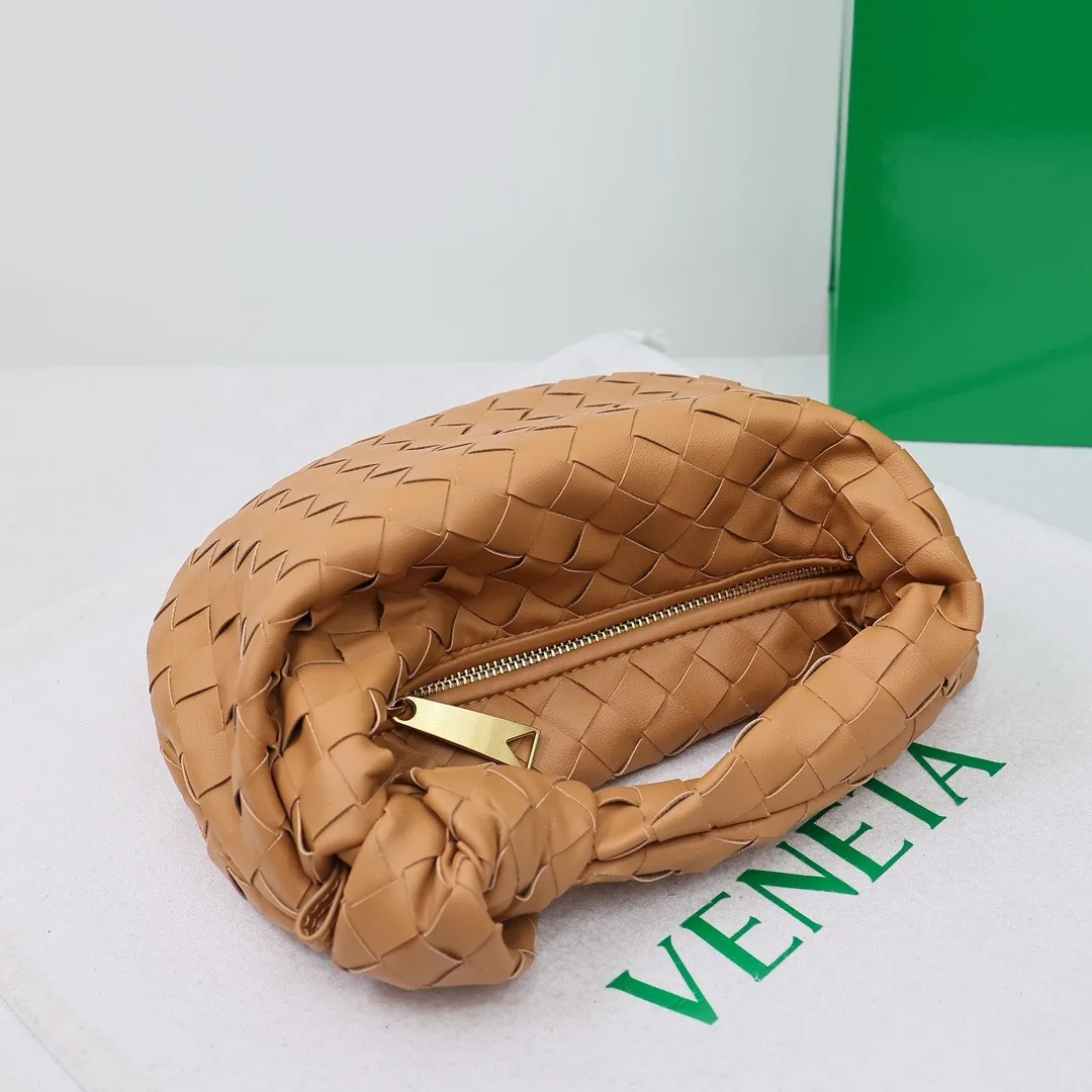 Bottega Veneta Sheepskin Woven Hobo Bag in Tan · view 5