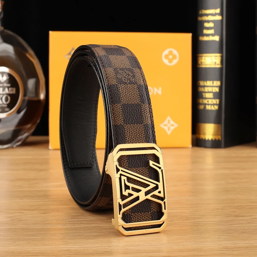 Louis Vuitton Automatic Belt in Brown · view 1