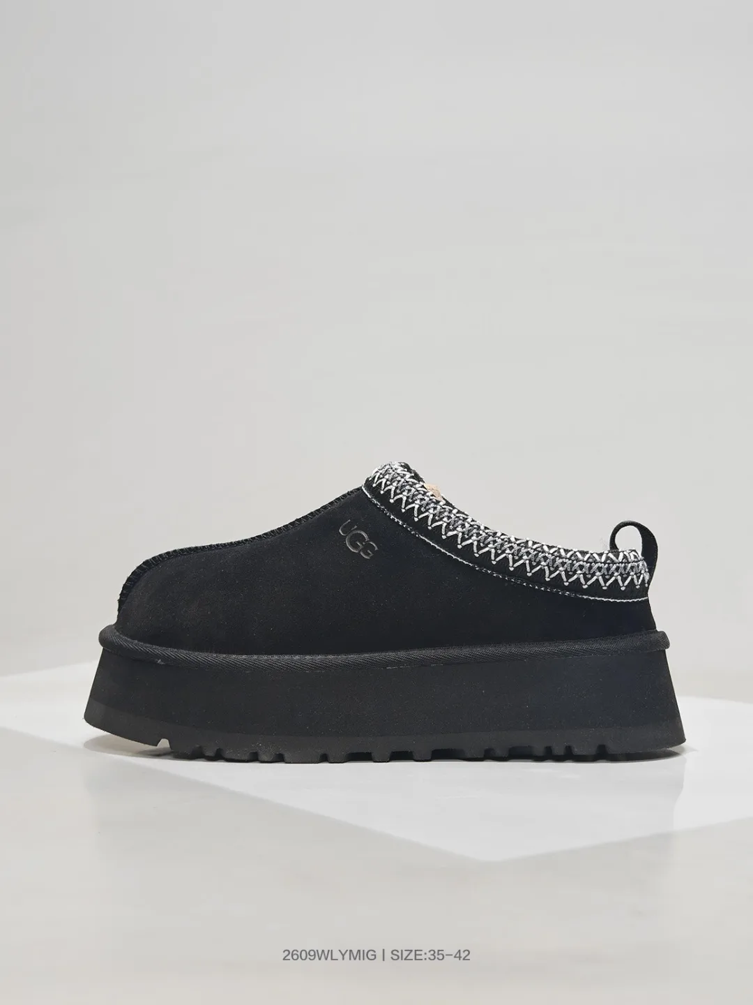 UGG Platform Slippers in Brown & Grey & Black & Beige & Pink · view 4