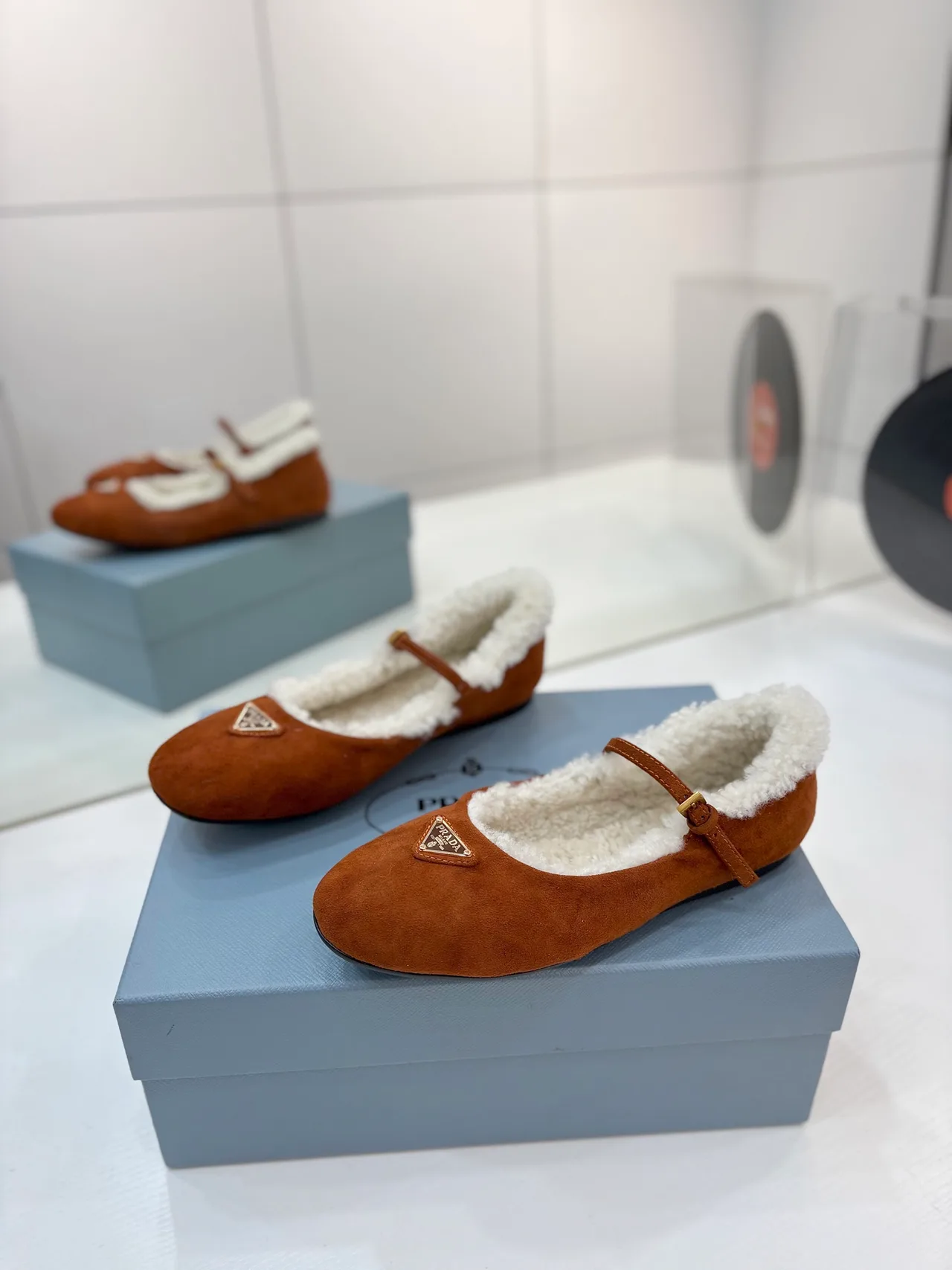 Prada Slippers in Brown · view 2