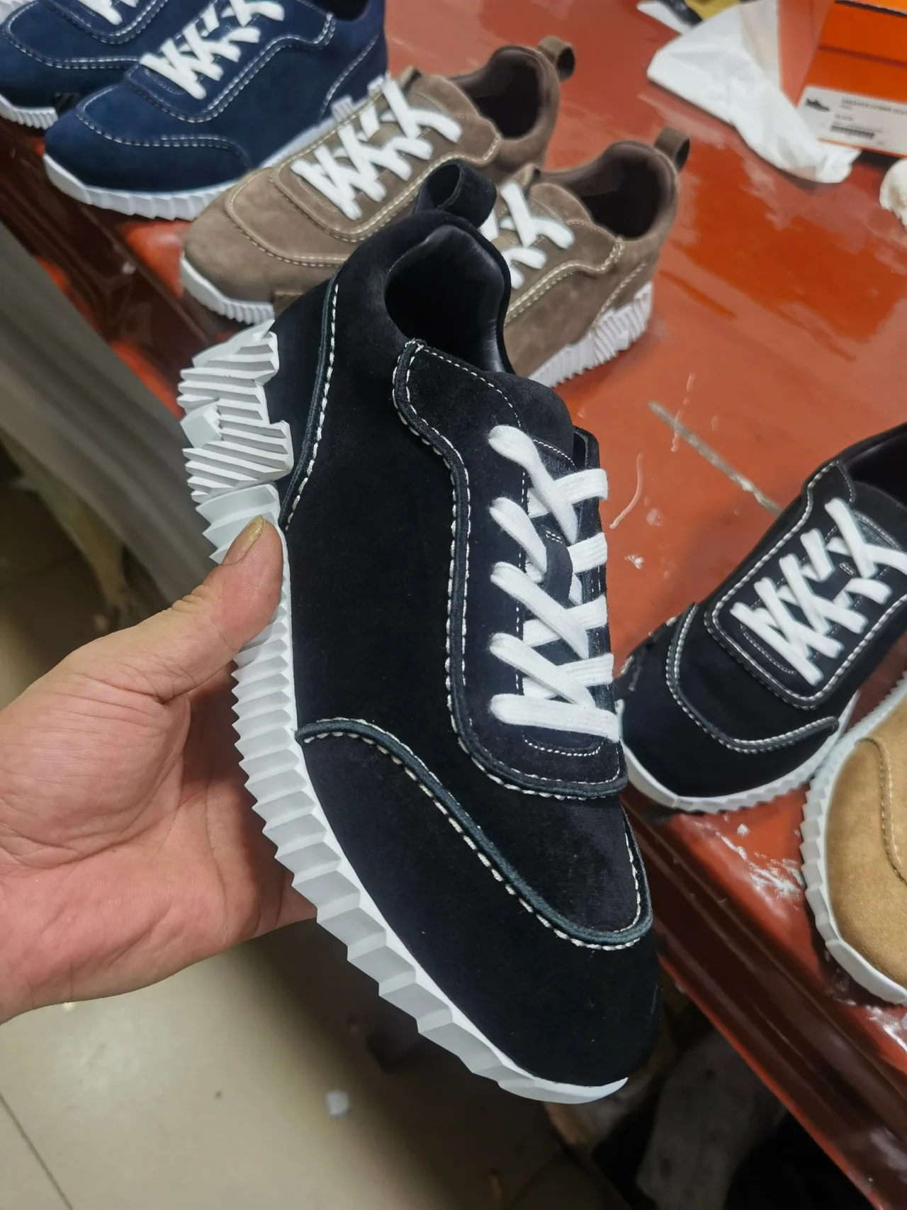 Hermes Sneakers in Black · view 5