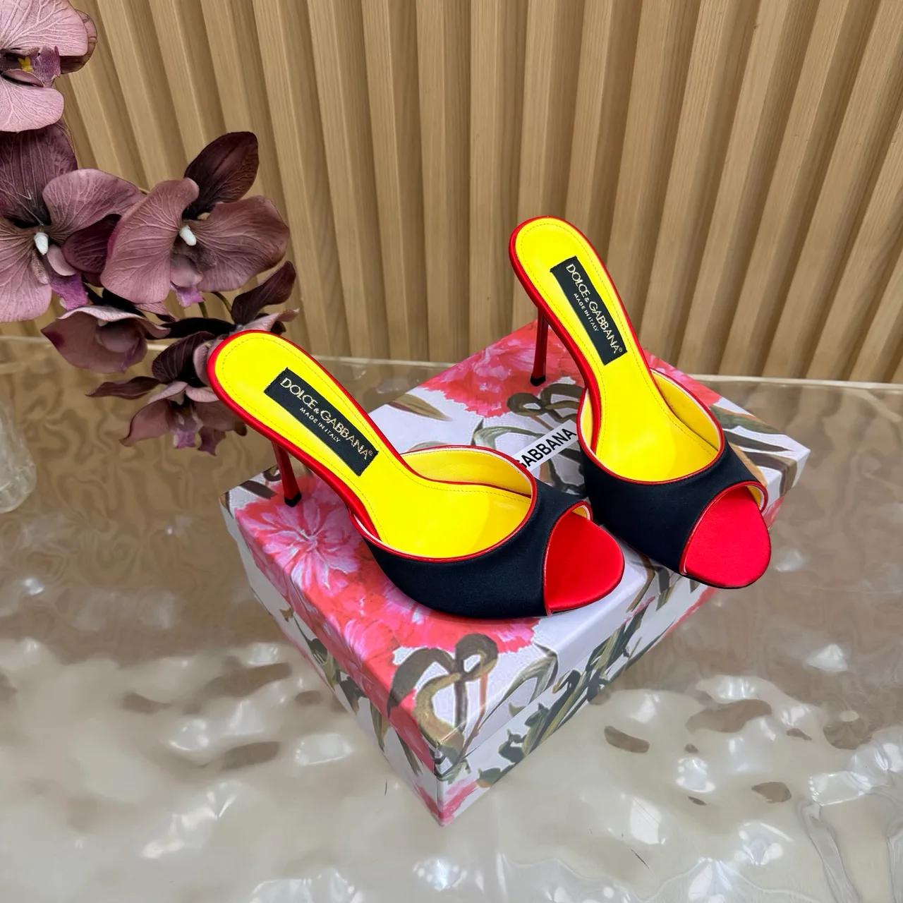 Dolce & Gabbana Mules in Black · view 3
