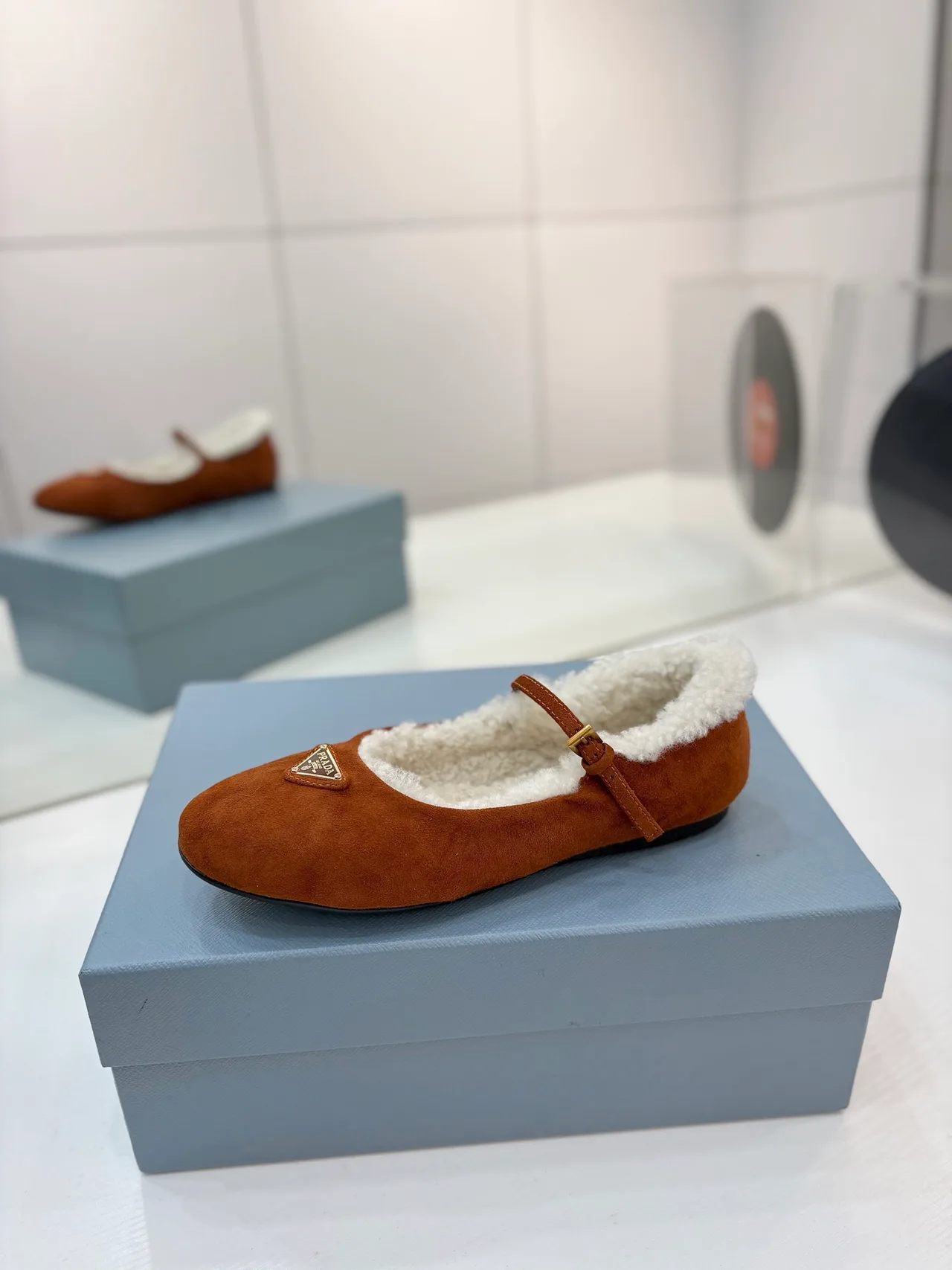 Prada Slippers in Brown · view 5