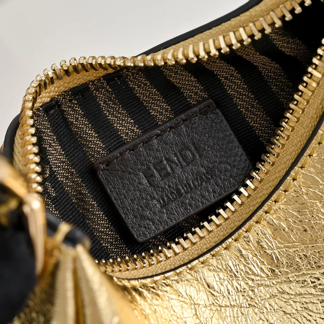Fendi Hobo Bag in Gold · view 8