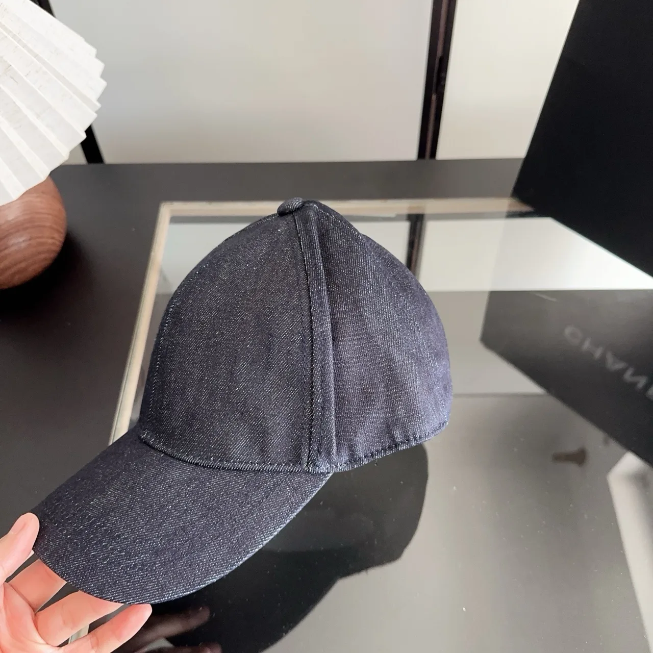 Prada Baseball Cap in Blue · view 2