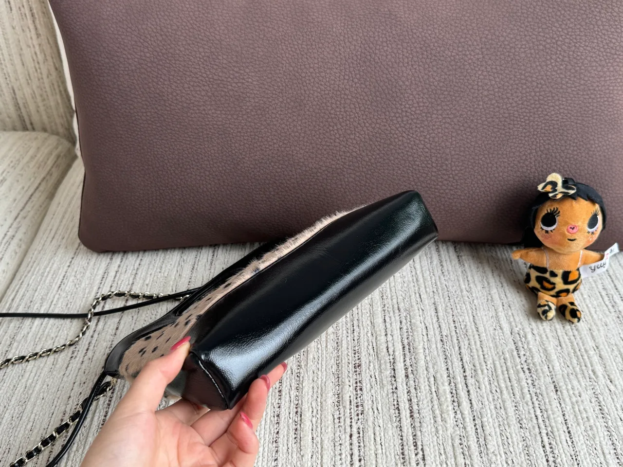 Chanel Top-Handle Bag in Black · view 7