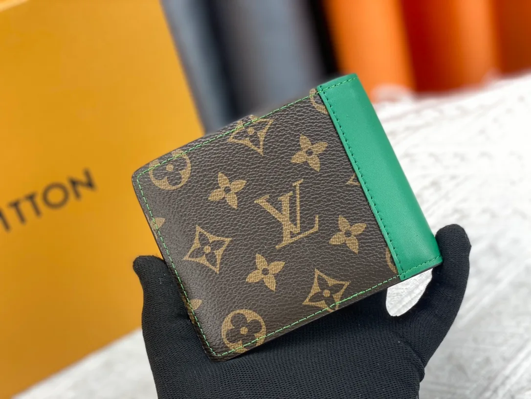 Louis Vuitton Canvas Monogram Wallet in Brown · view 2