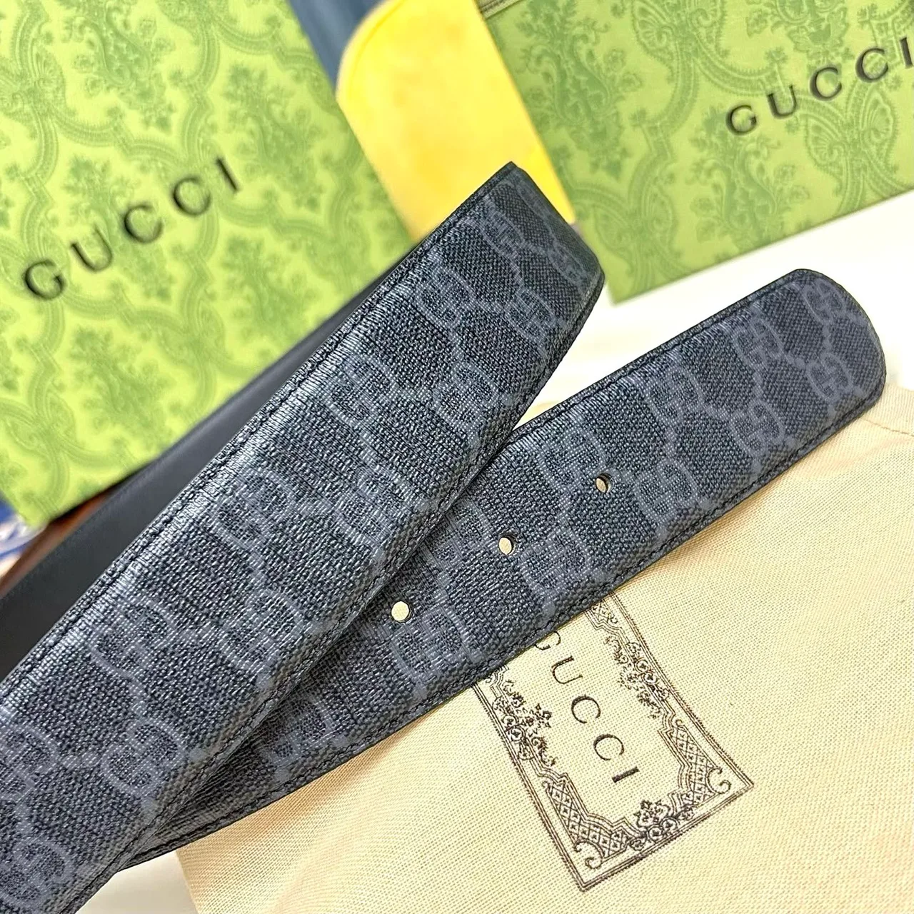 Gucci Belt in Blue · view 8