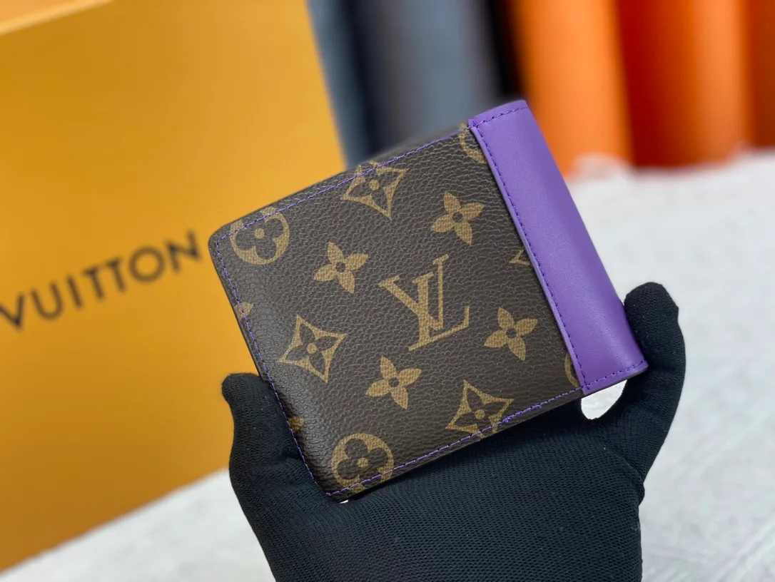 Louis Vuitton Canvas Monogram Wallet in Brown · view 2