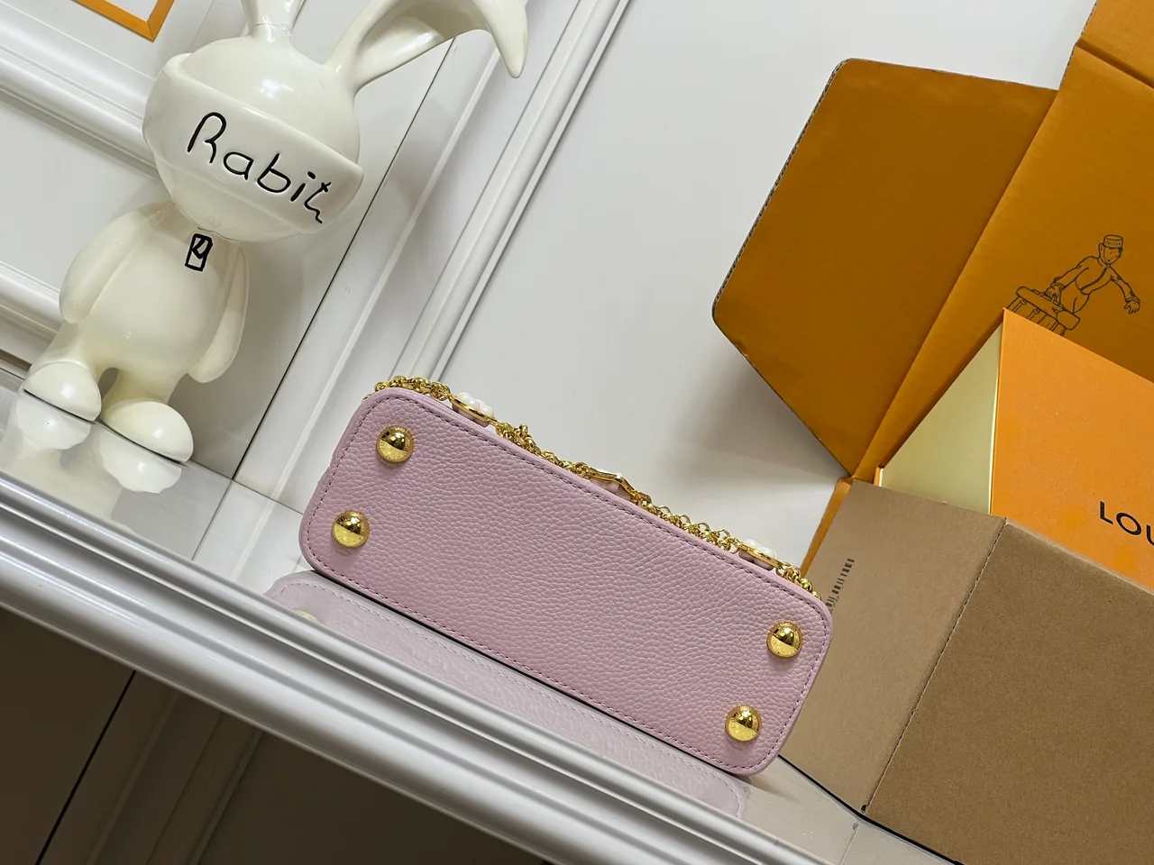 Louis Vuitton Cowhide Handbag in Purple · view 7
