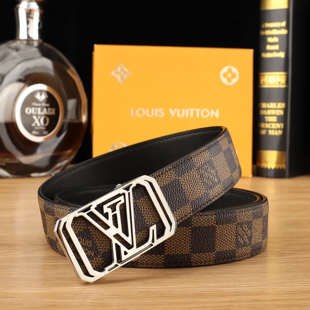 Louis Vuitton Automatic Belt in Brown · view 2