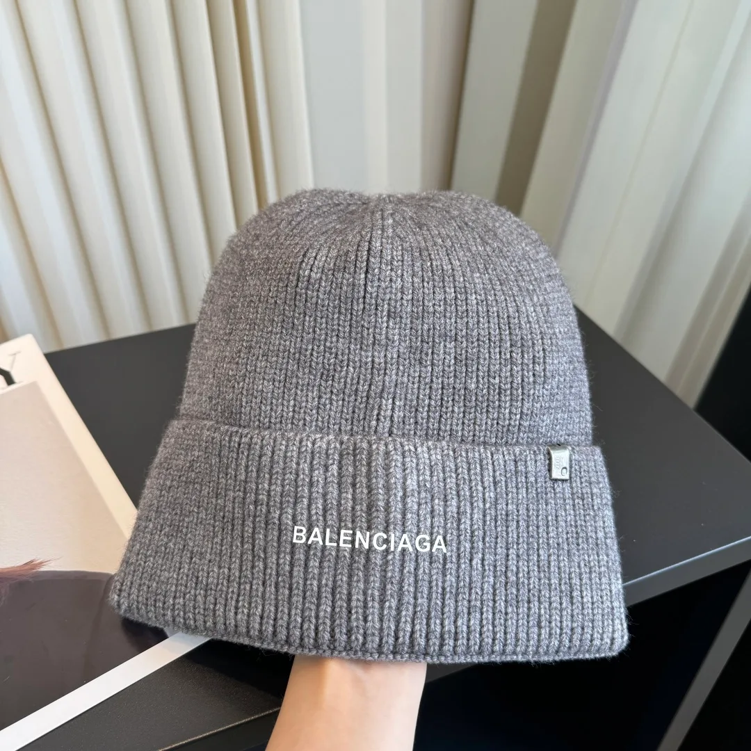 Balenciaga Beanie in Grey · view 4