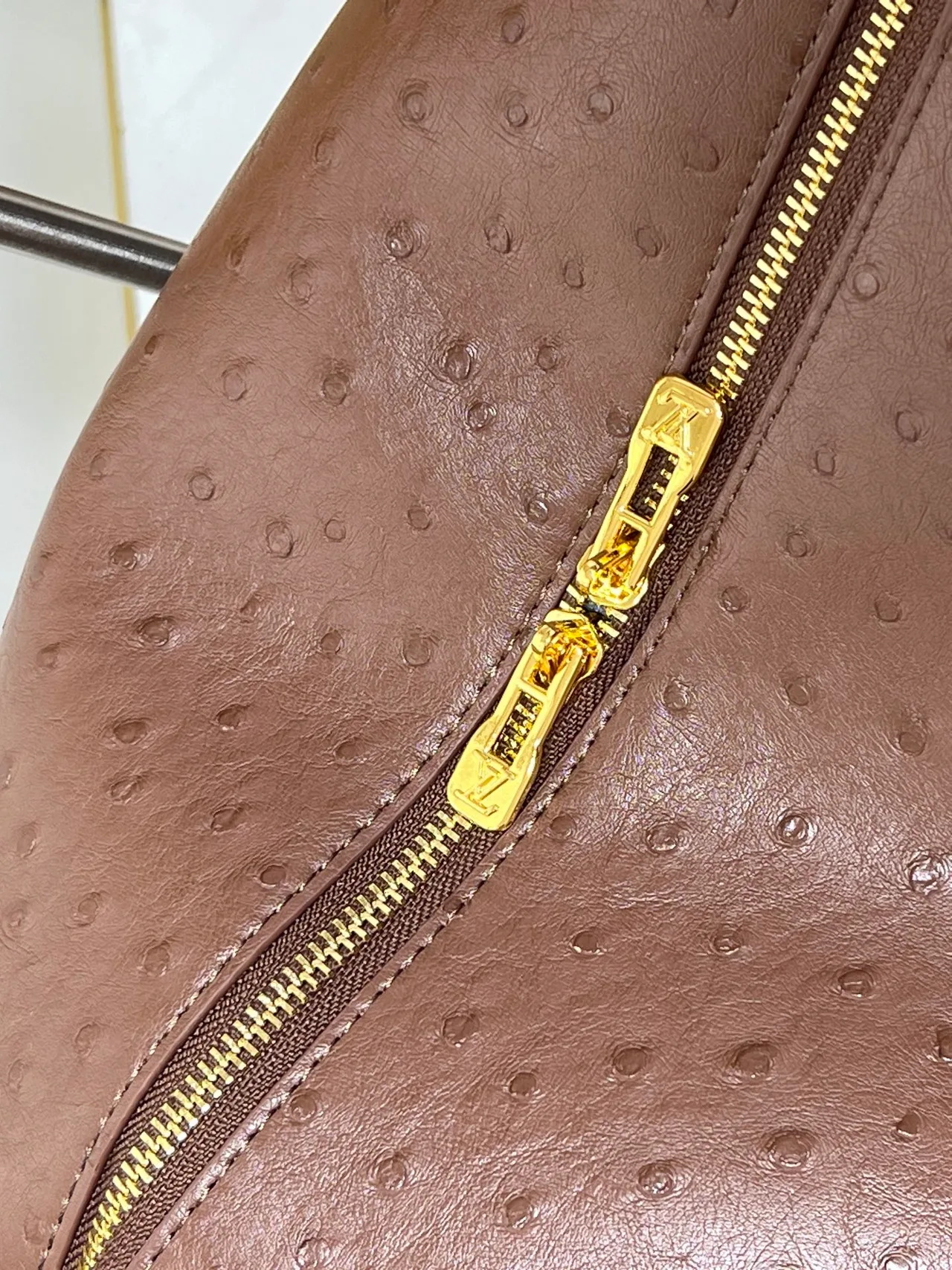 Louis Vuitton Cowhide Canvas Duffel Bag in Brown · view 7