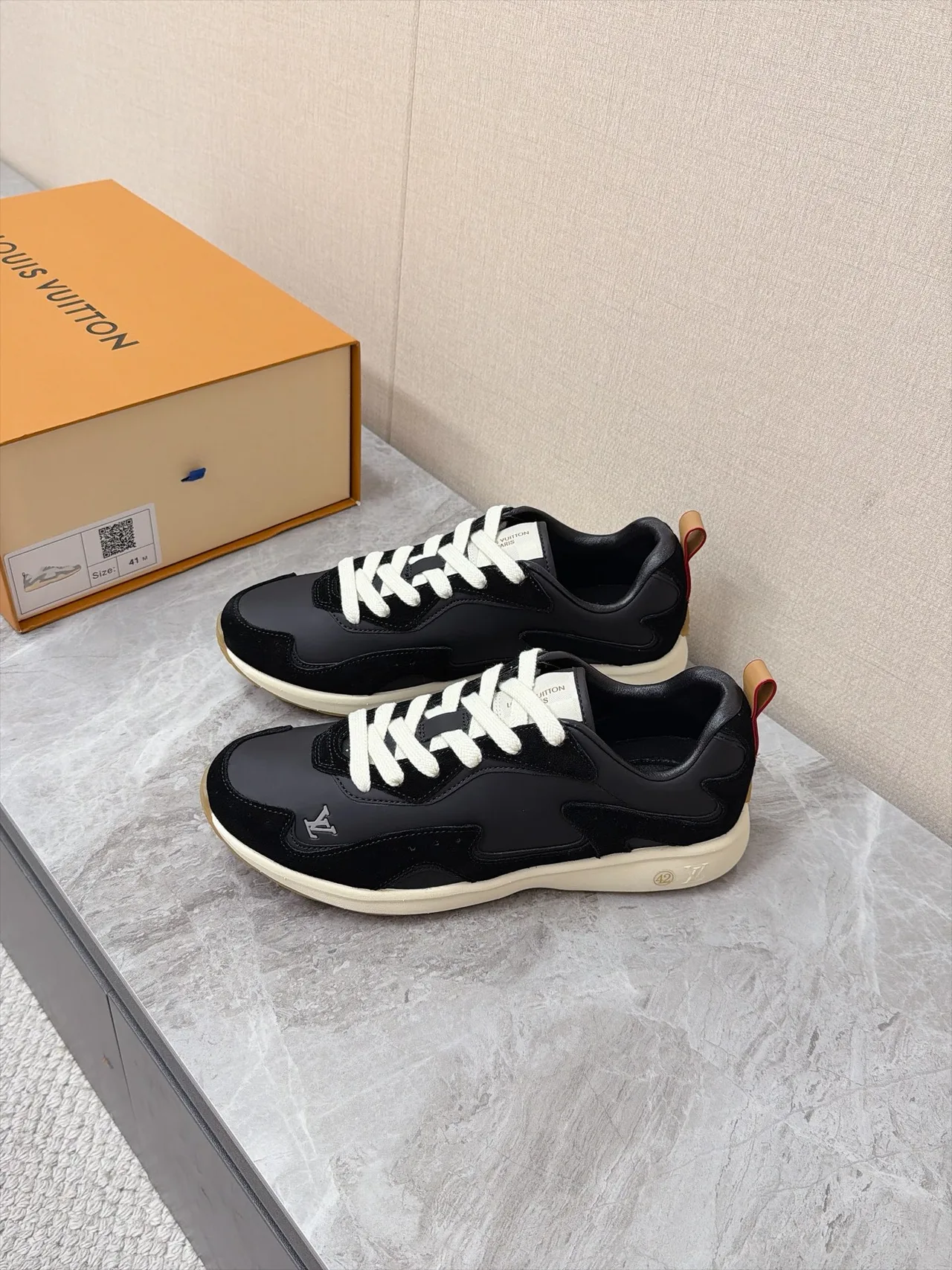 Louis Vuitton Nylon Sneakers in Black · view 4