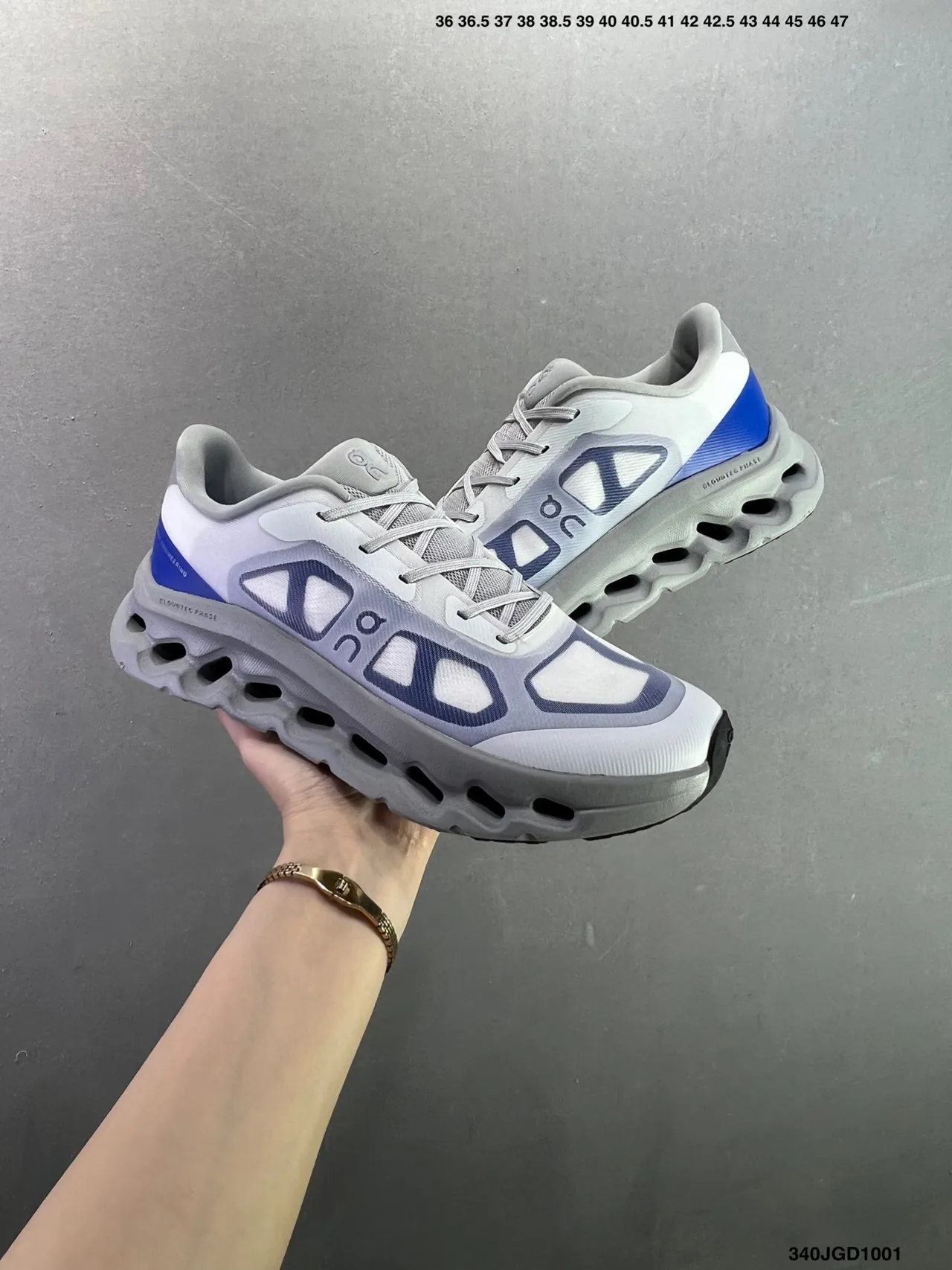 Adidas Cage Sneakers in Purple & Grey & Black & Beige & Blue & Orange · view 6