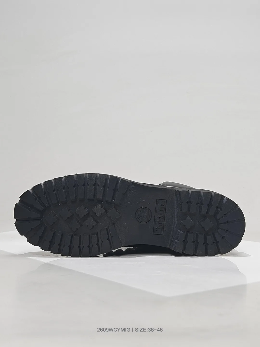 Timberland Lace-Up Boots in Black & Tan · view 7