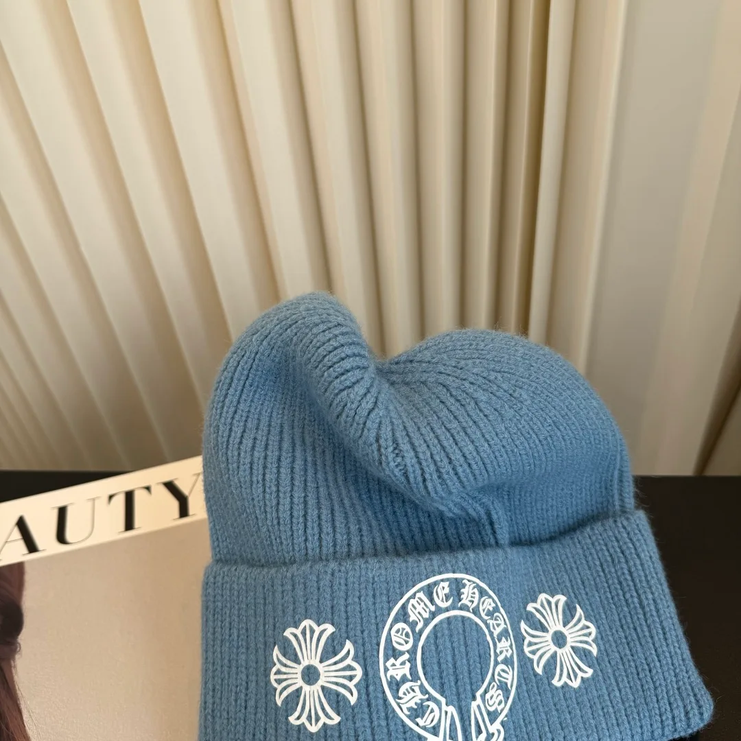 Chrome Hearts Beanie in Blue · view 6