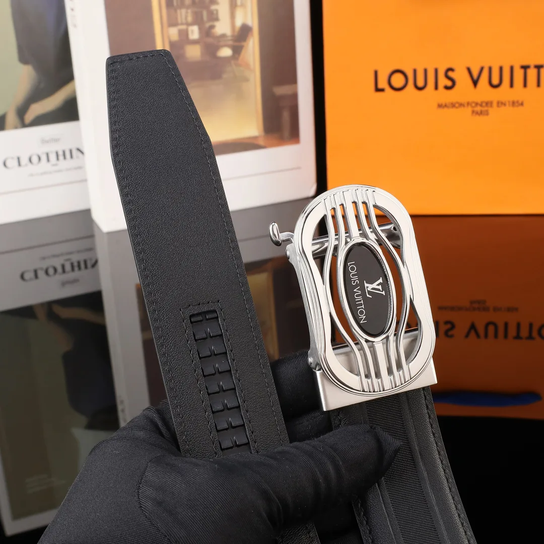 Louis Vuitton Damier Automatic Belt in Black · view 6