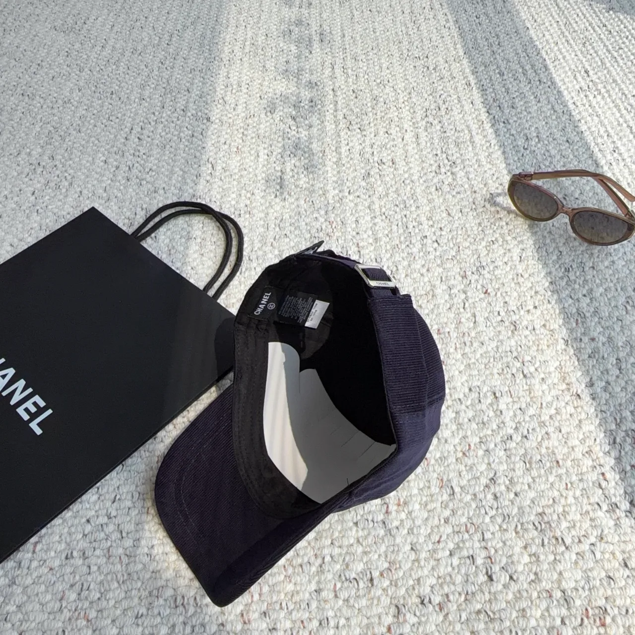 Chanel Baseball Cap in Blue · view 6