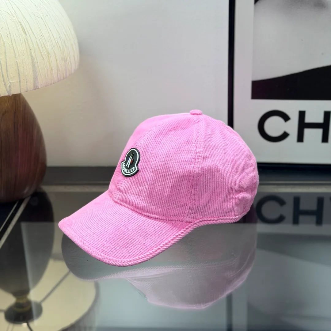 Moncler Baseball Cap in Pink · view 1