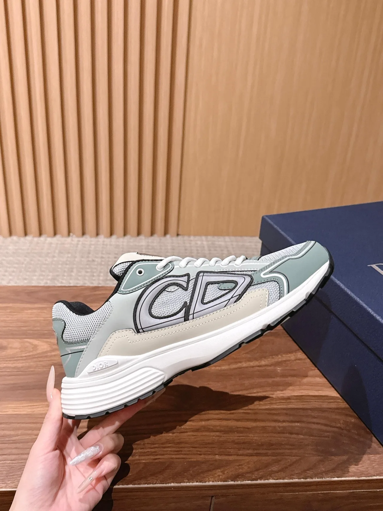 Dior Sneakers in Green · view 5