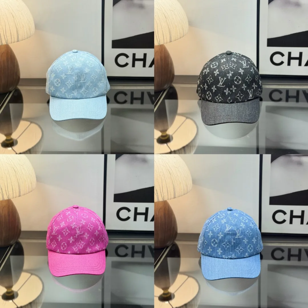 Louis Vuitton Monogram baseball cap in Blue & Green & Black & Pink · view 2