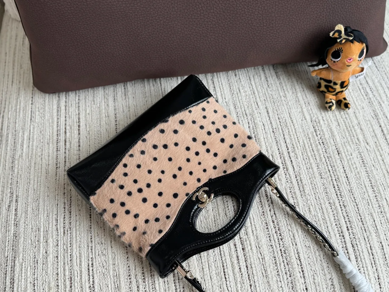 Chanel Top-Handle Bag in Black · view 3